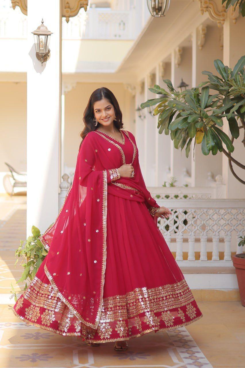 GOWN & DUPATTA