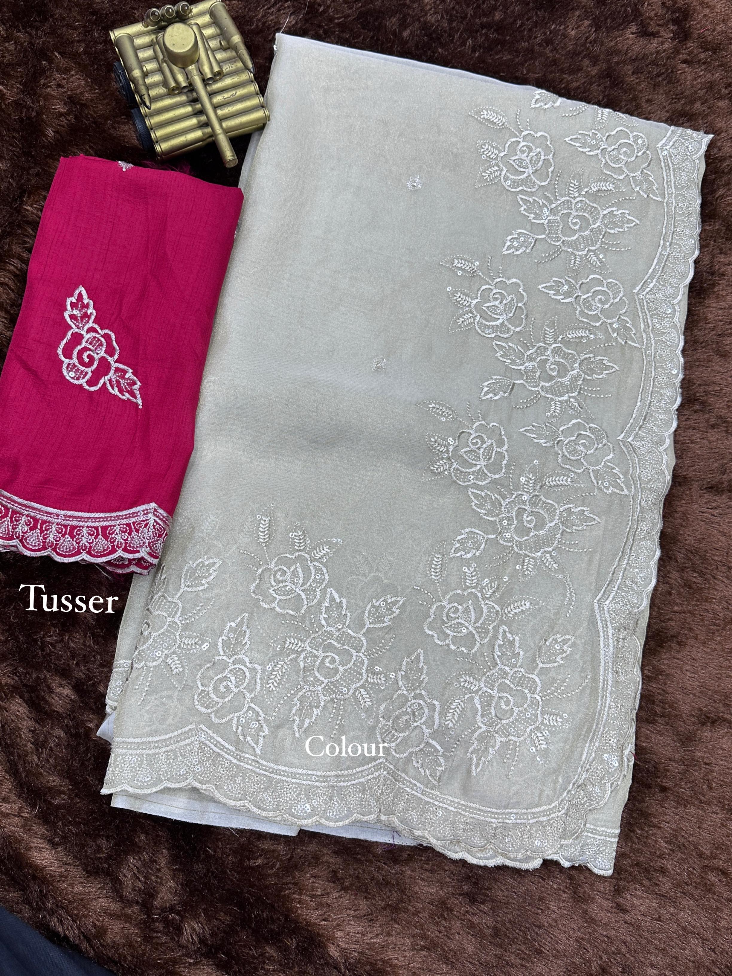 TASPA ORGANZA SAREE