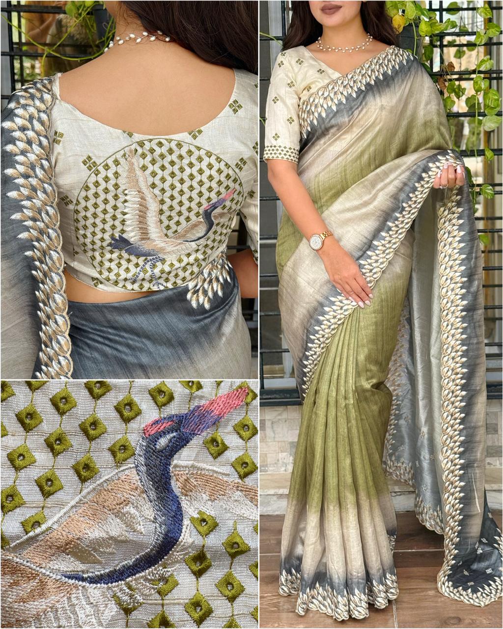 TISSUE SAREE