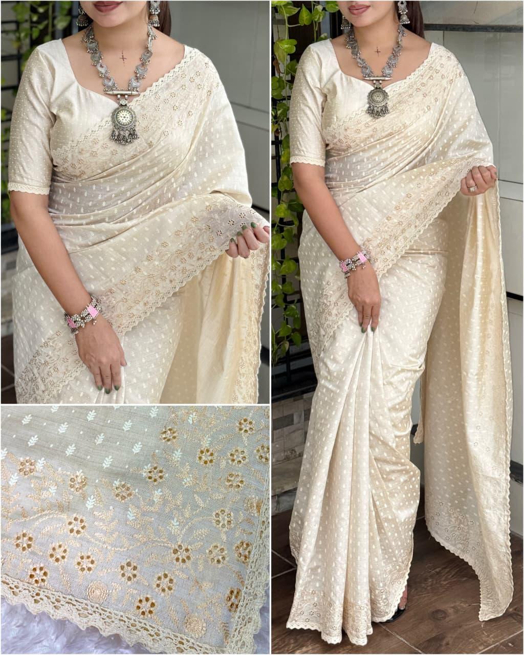 SOFT TUSSER SAREE