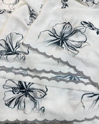 FLOWER DESIGNE PRINT SAREE