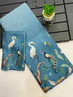 HANDLOOM TUSSAR SILK