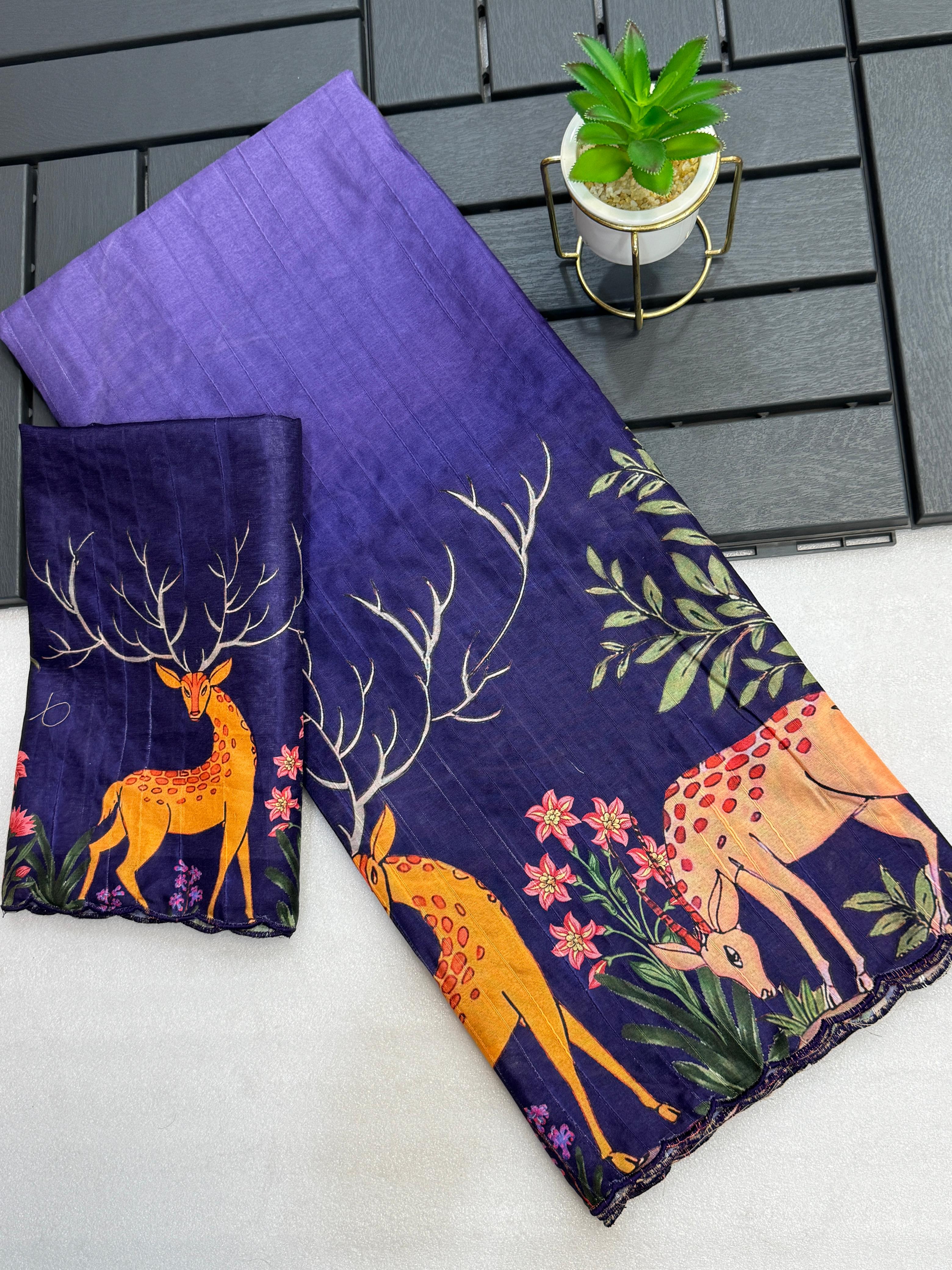 HANDLOOM TUSSAR SILK