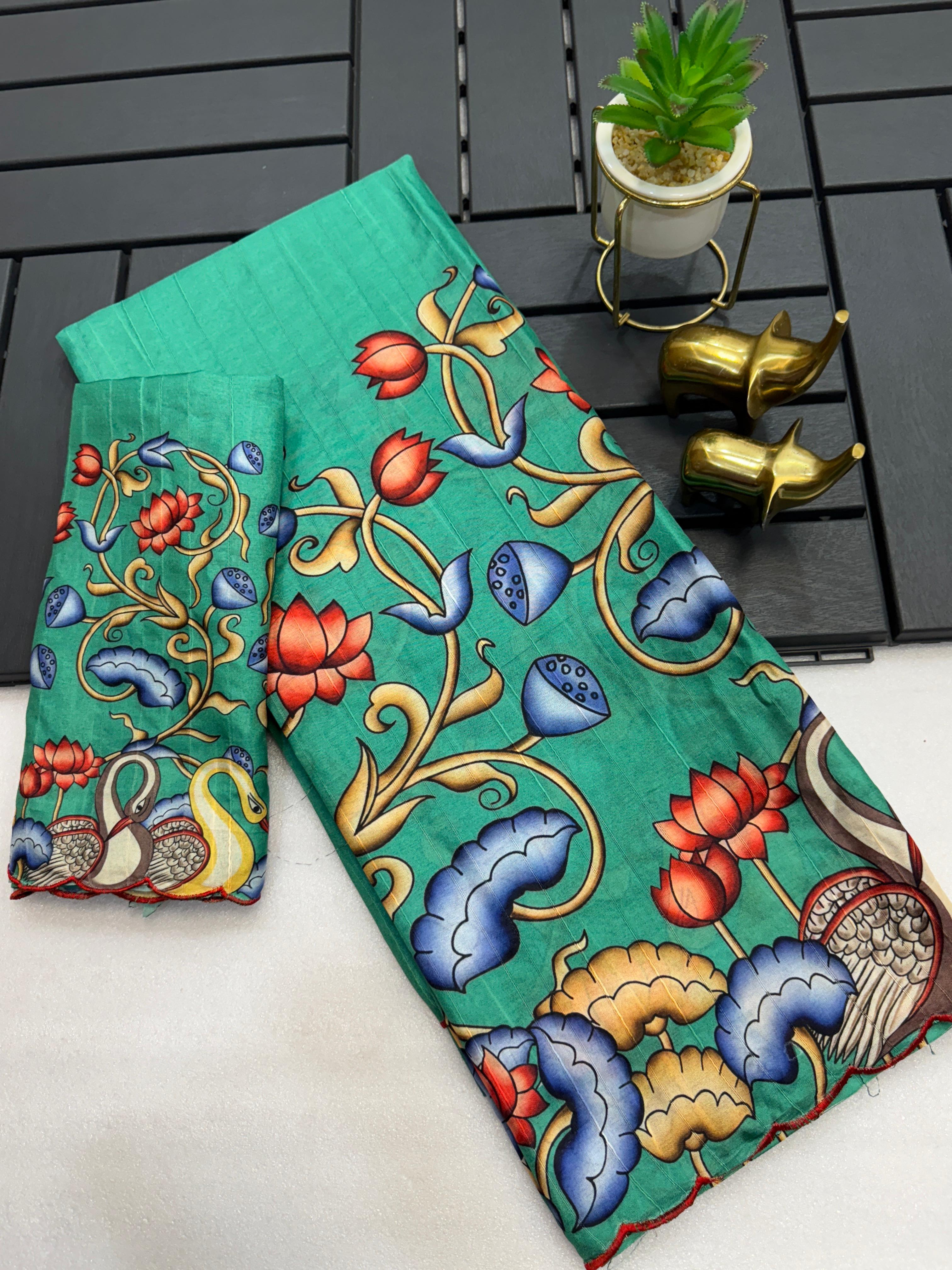 HANDLOOM TUSSAR SILK