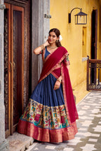 KALAMKARI LEHENGA