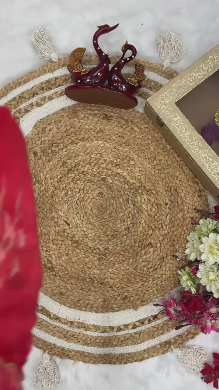 FLORAL HAND PRINTED SAREE