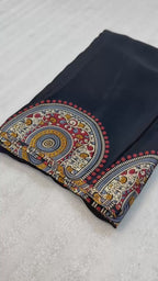 PRINTED SILK SAREE