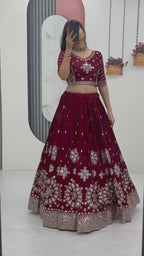 Embroidered Lehenga Choli👗