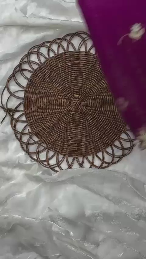 3D PADDING MOTI HANDWORK SAREE