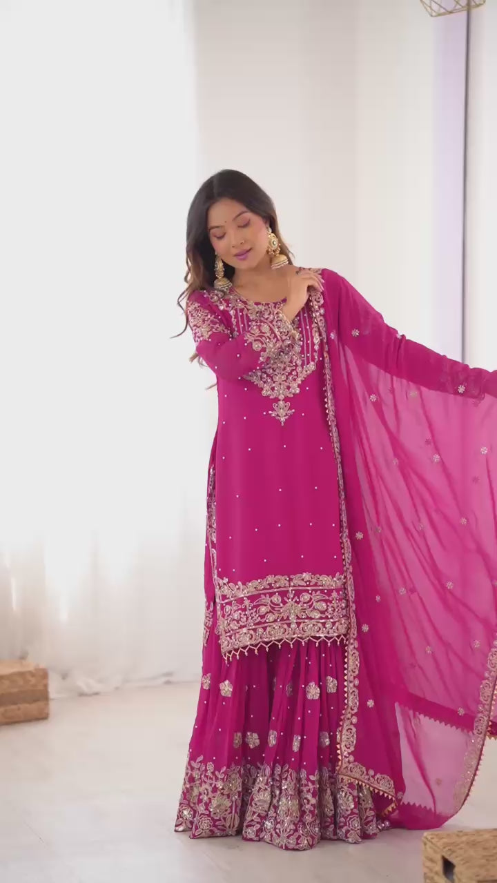 Premium Faux Georgette Suit