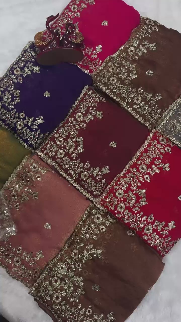 FRENDY CHIFFON SAREE