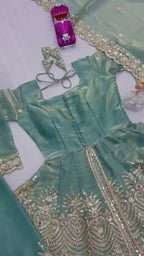 FRENDY SATIN SILK GOWN