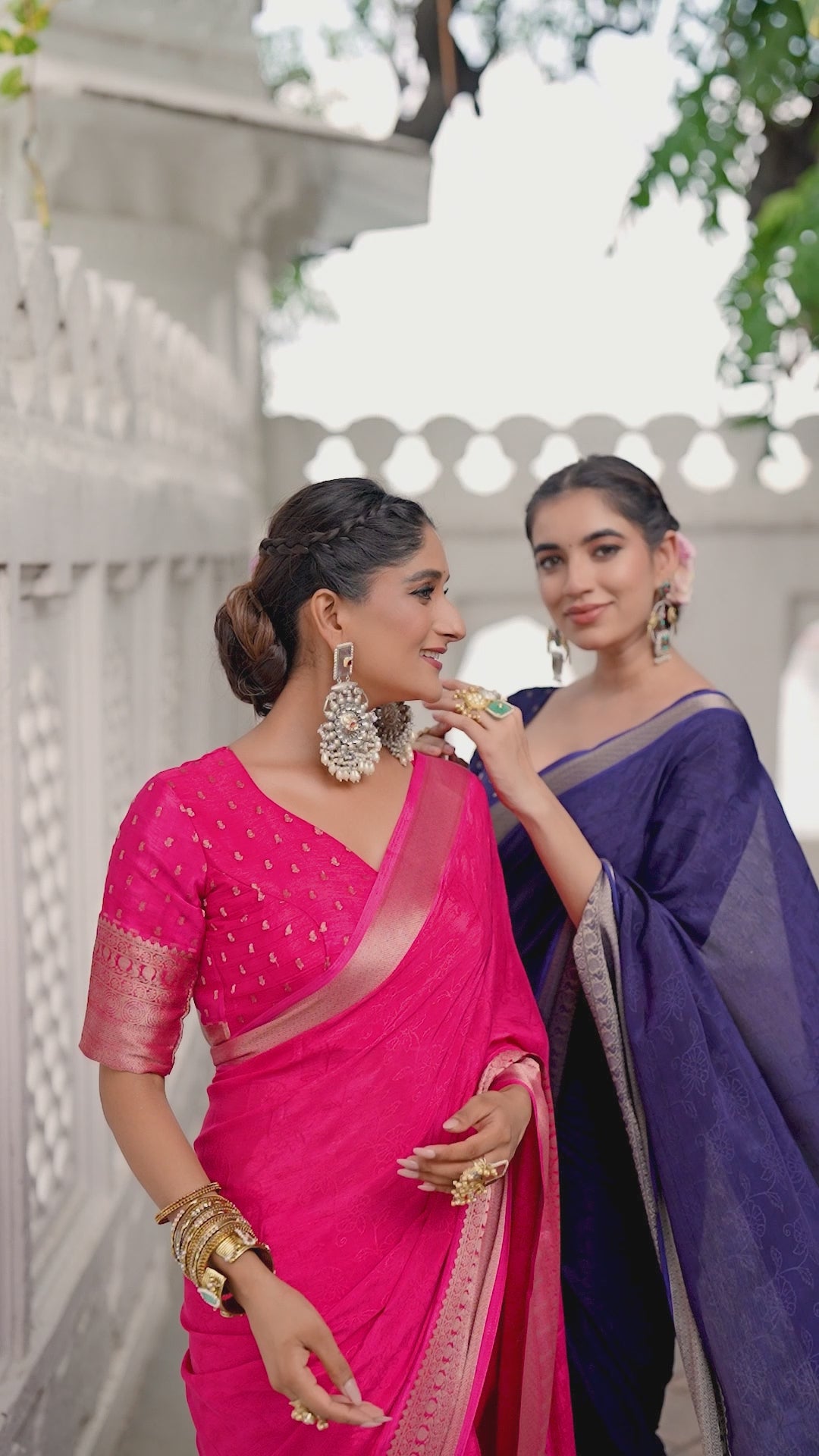 CHIFFON ZARI WEAVING SAREE