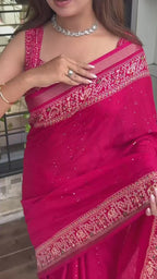 PURE MUL COTTON SAREE