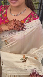 SOFT TUSSER SILK SAREE