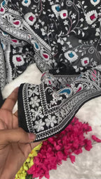 Premium Faux Georgette Fabric Saree