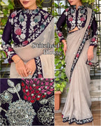 Nivea BSY Satin Saree