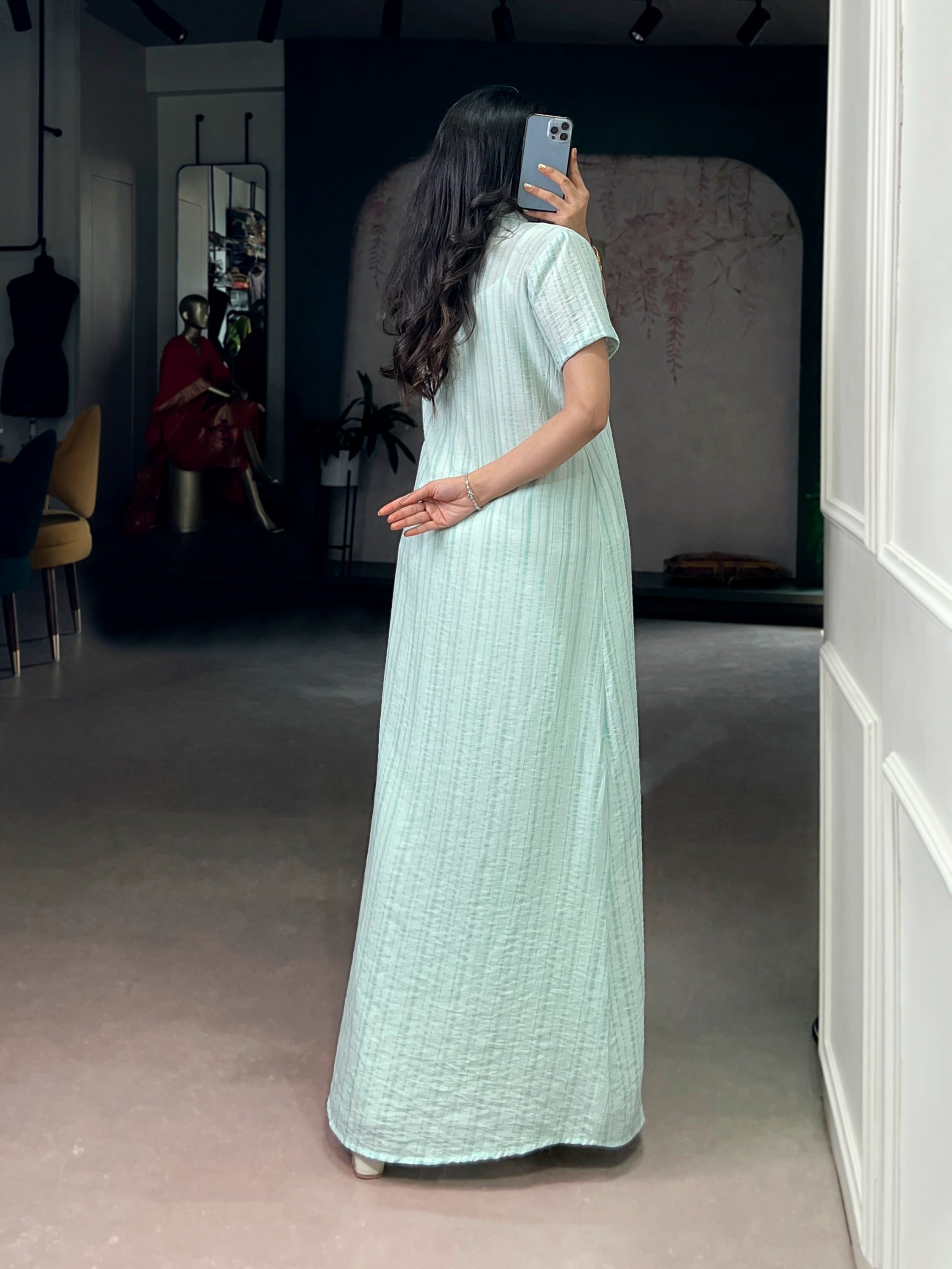 Soft textures soothing tones, standout style Indo-Fusion Set