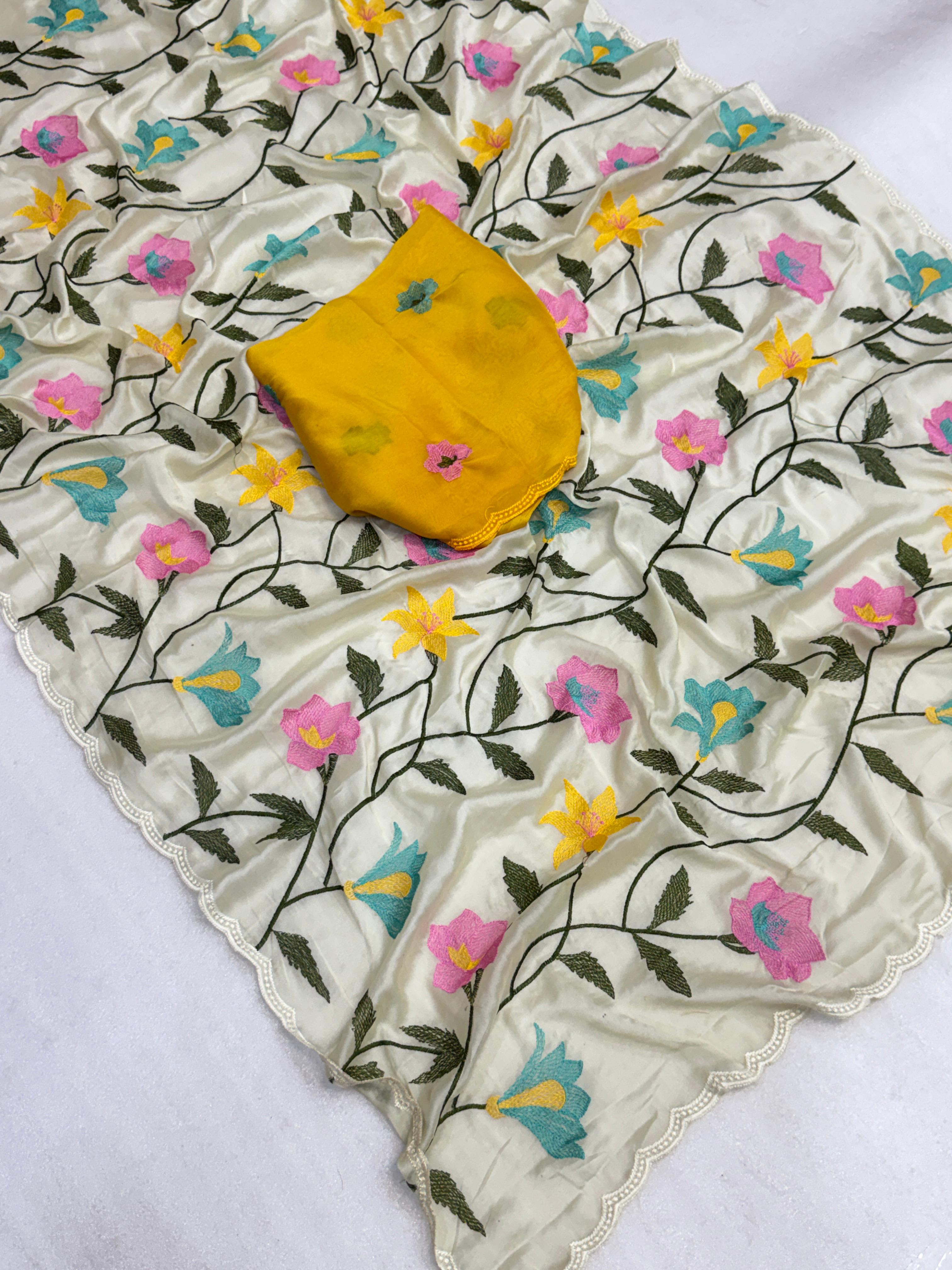 Soft Rangoli Silk Saree