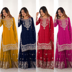 Premium Faux Georgette Suit