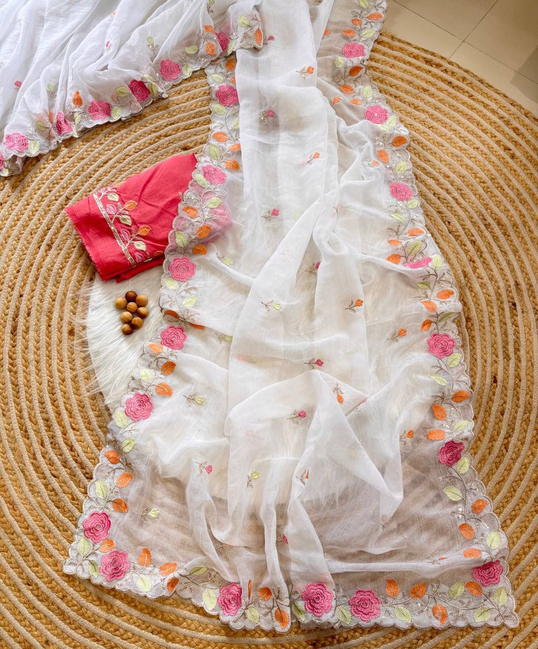 Cruncy Chiffon Sarees