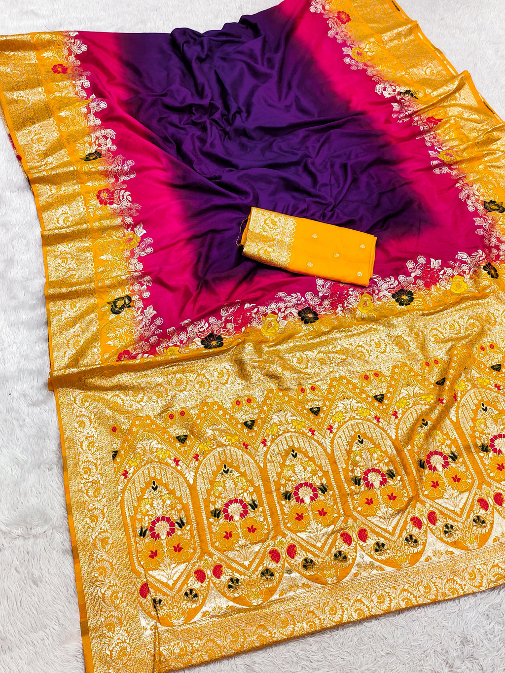 Pure Viscose Dolla Silk Saree