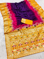 Pure Viscose Dolla Silk Saree