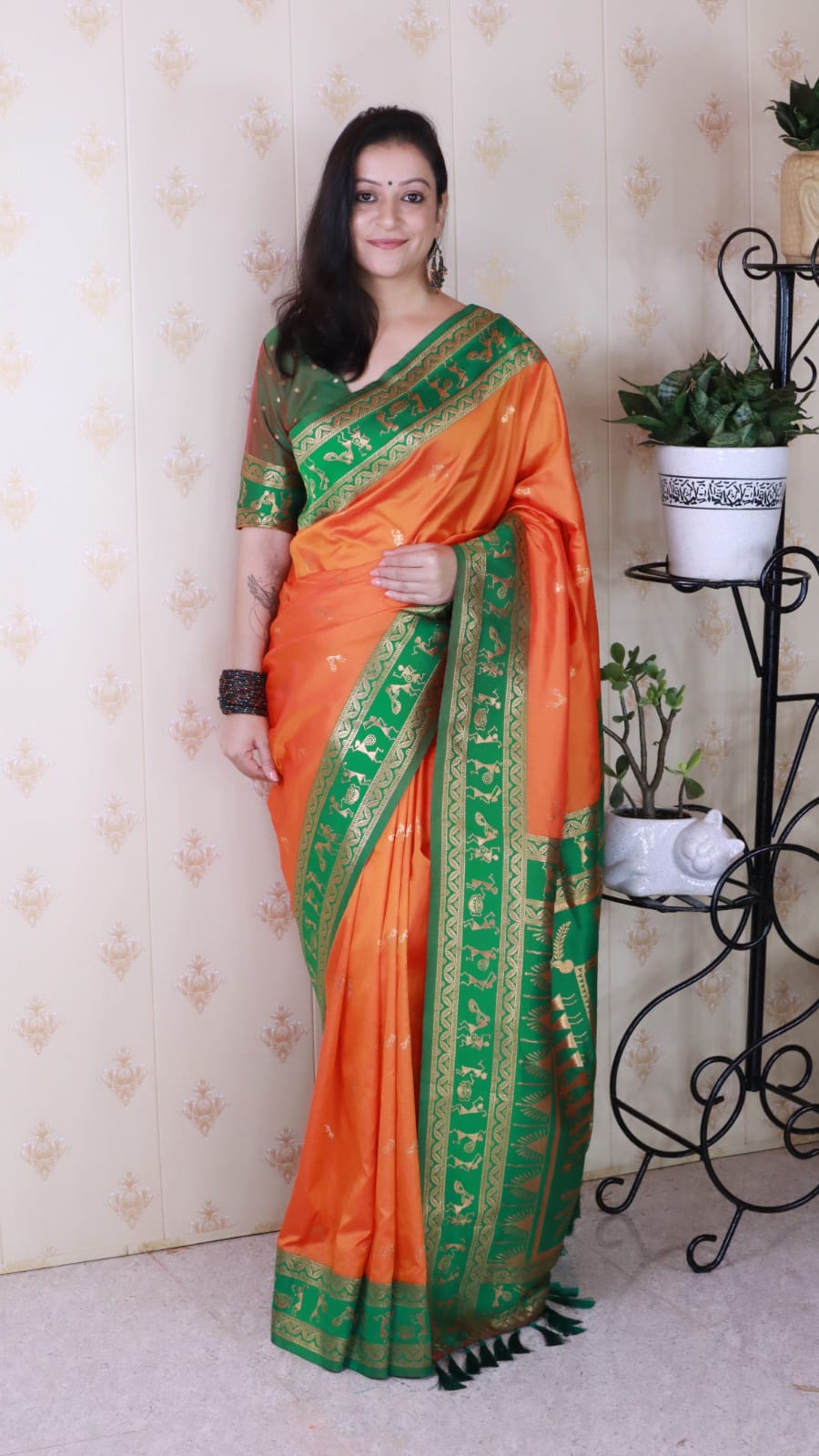 SILK SAREE GOLD ZARI