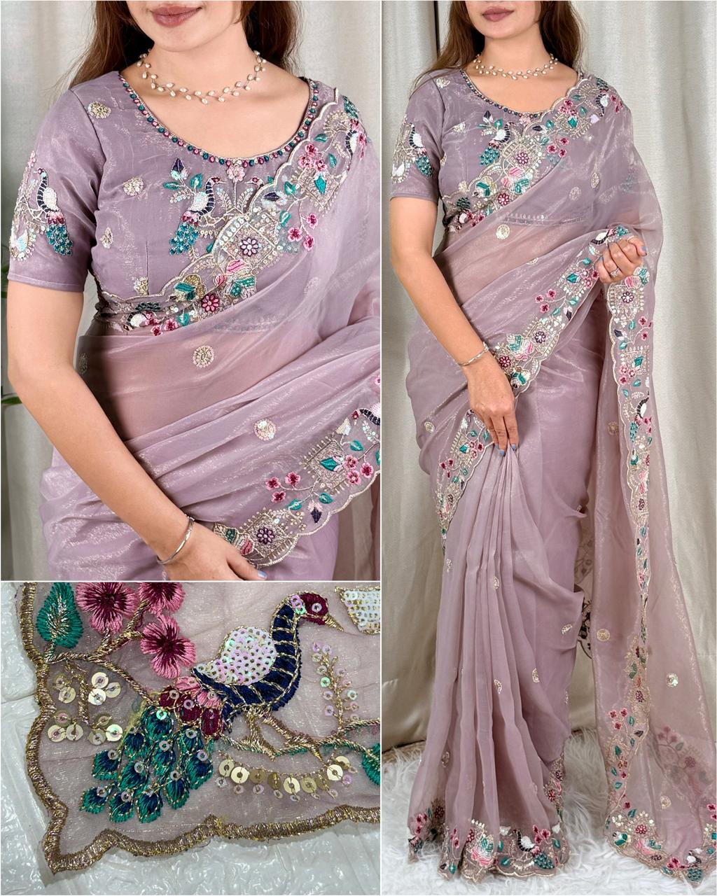 Faguniya Nc Simmer Silk Saree