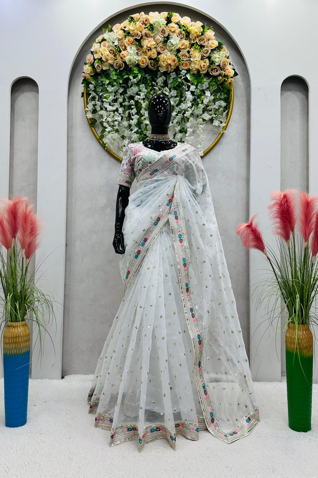 Havy Organza Silk Saree