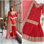 PURE CHINON SILK SUIT