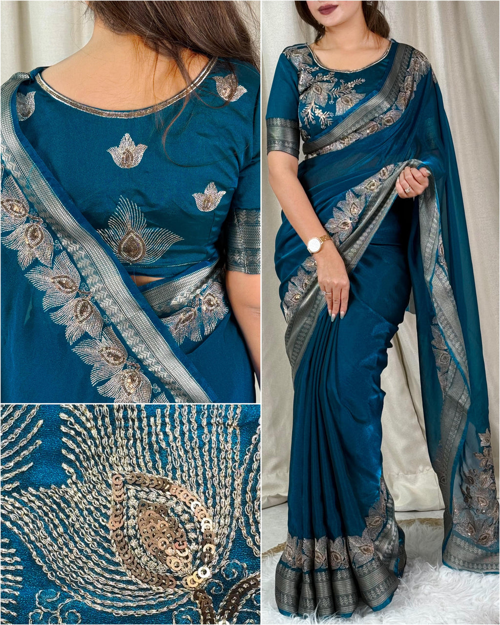 Nancy Fendy Silk Saree
