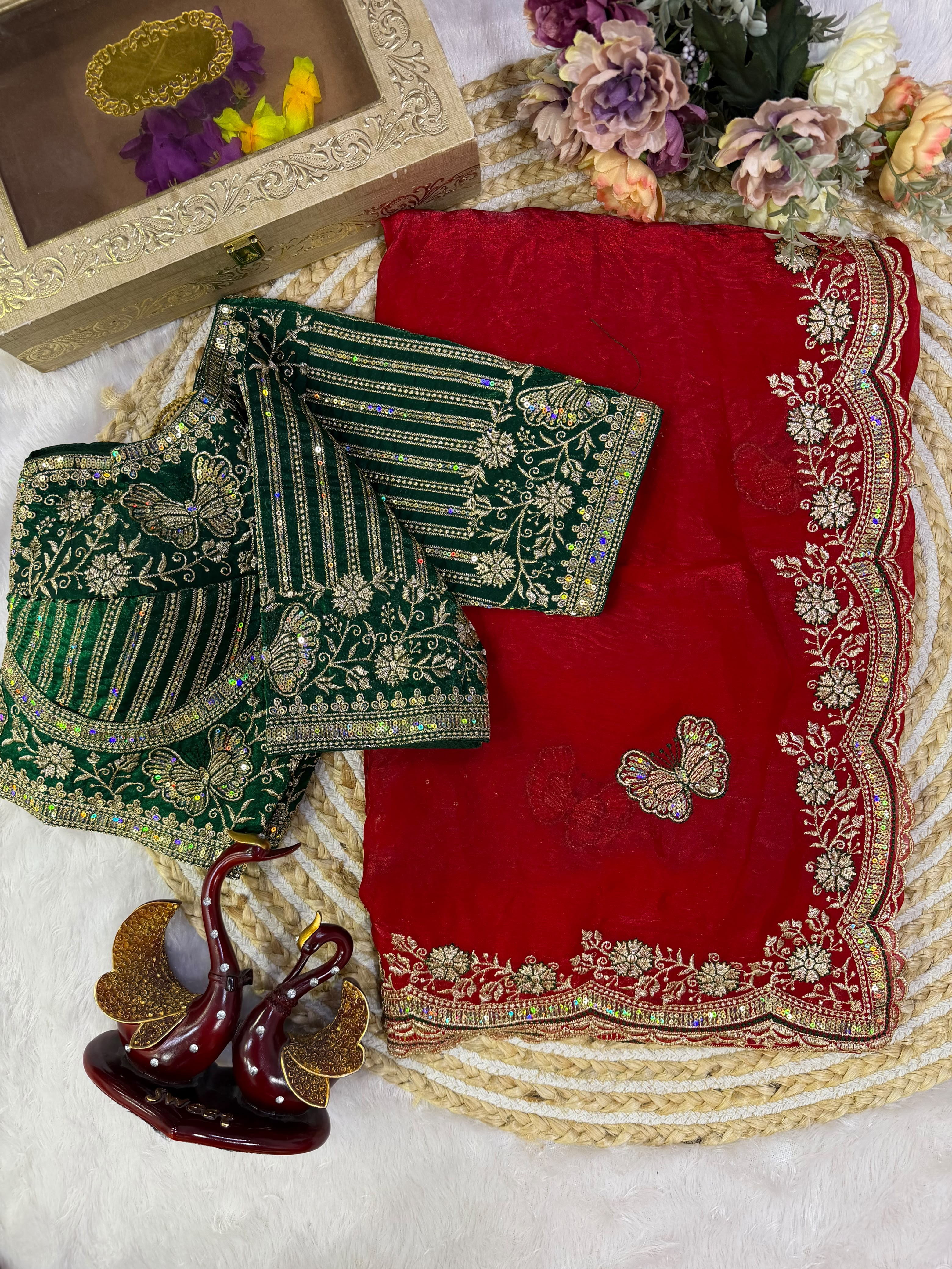 Skft Frendy Satin Saree