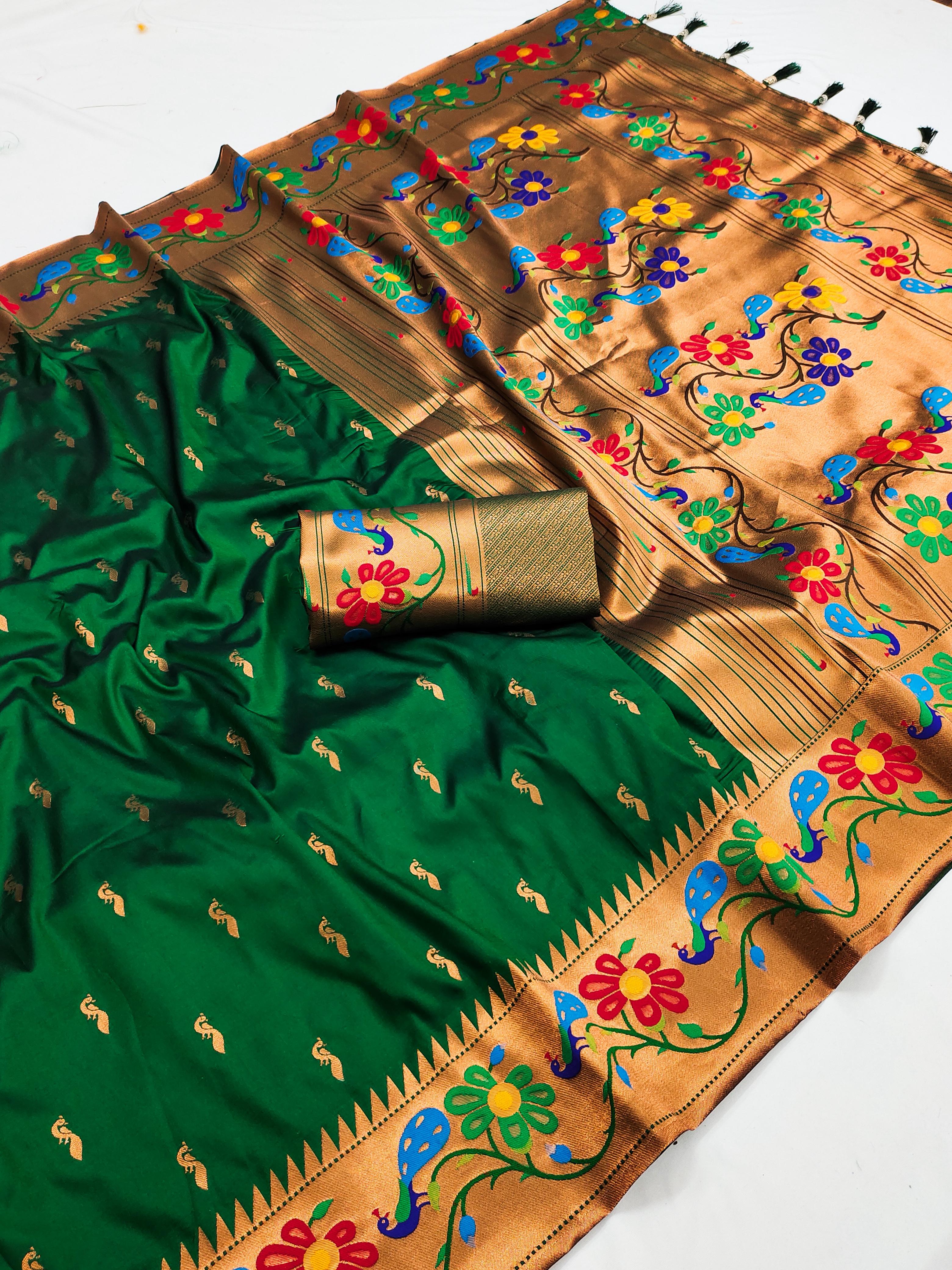 SOFT PAITHANI SILK SAREE