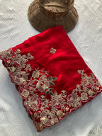 SOFT FENDY CHIFFON SAREE
