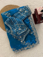 Wedding Perfect  Saree with Beds Elegance Redefined