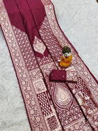 PURE BANARASI GALA SAREE