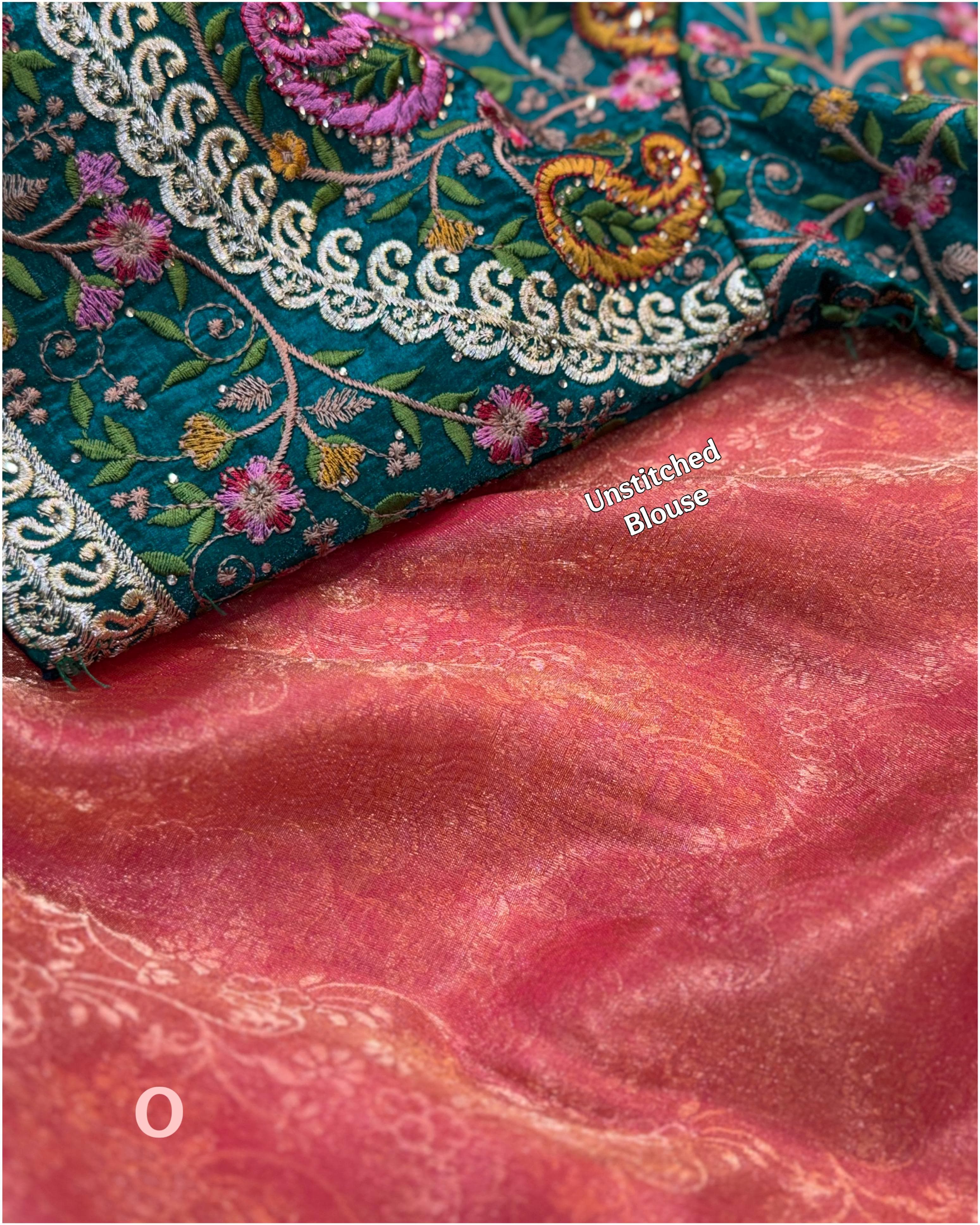Gadhwal Fandy Silk Saree