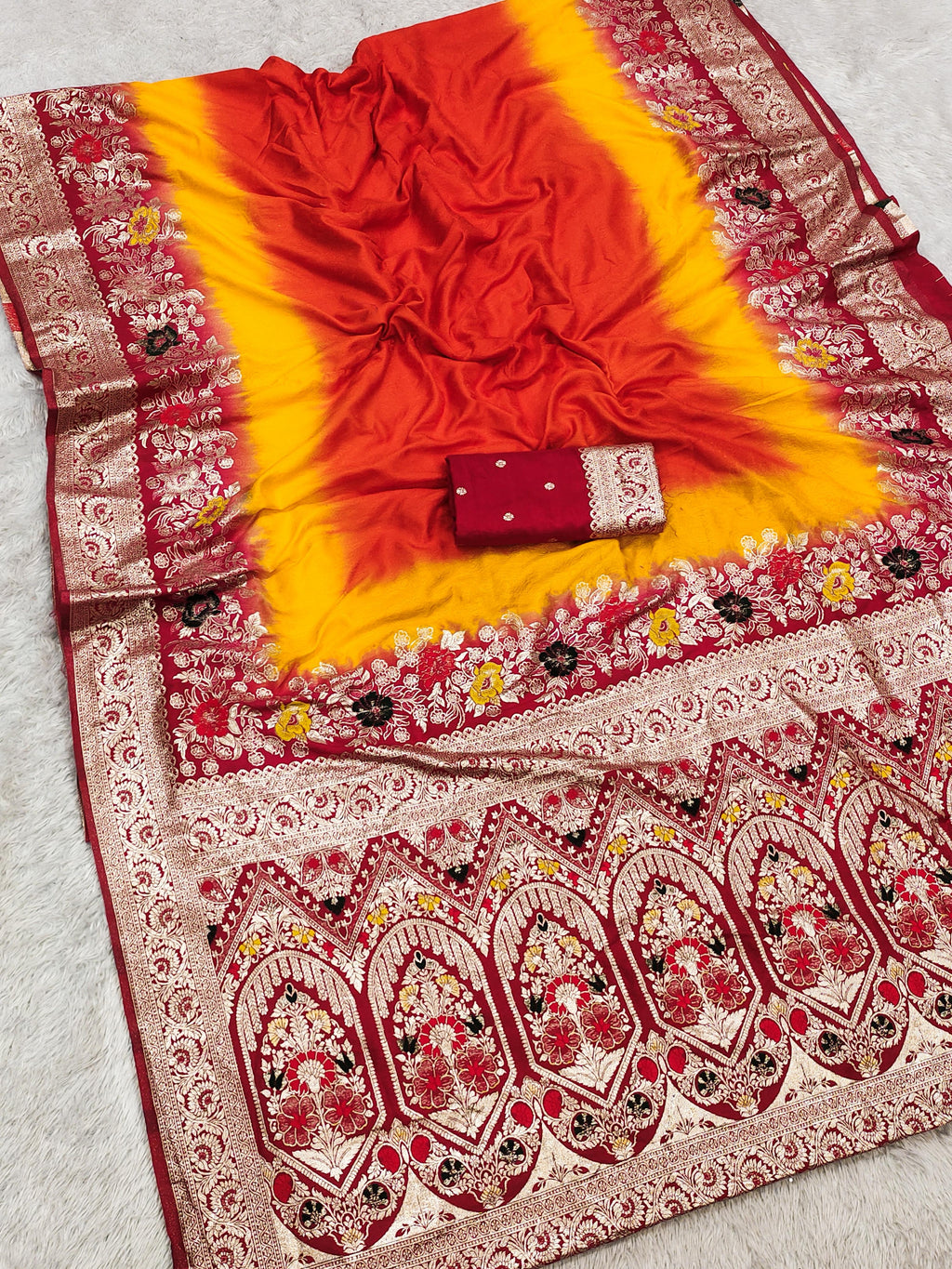 Pure Viscose Dolla Silk Saree