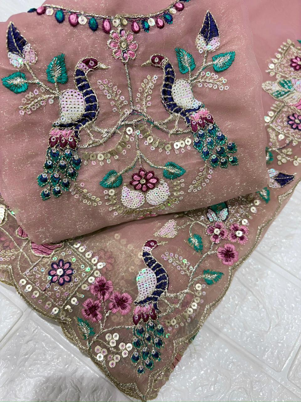 Faguniya Nc Simmer Silk Saree