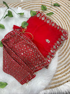 Very Soft nd elegant Rich look fendy sartin Saree