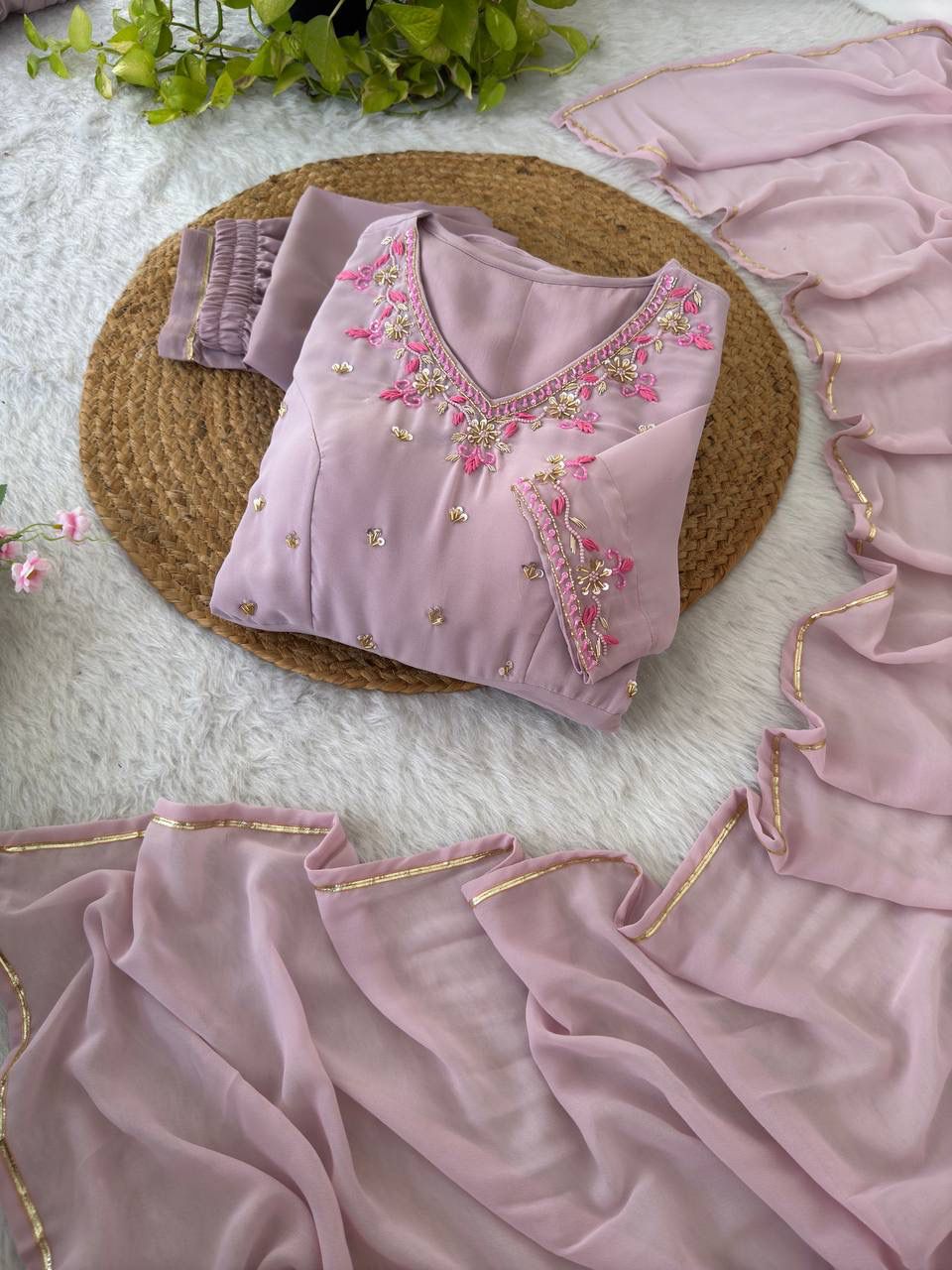 NEW PINK GOWN PARTY WEAR👗