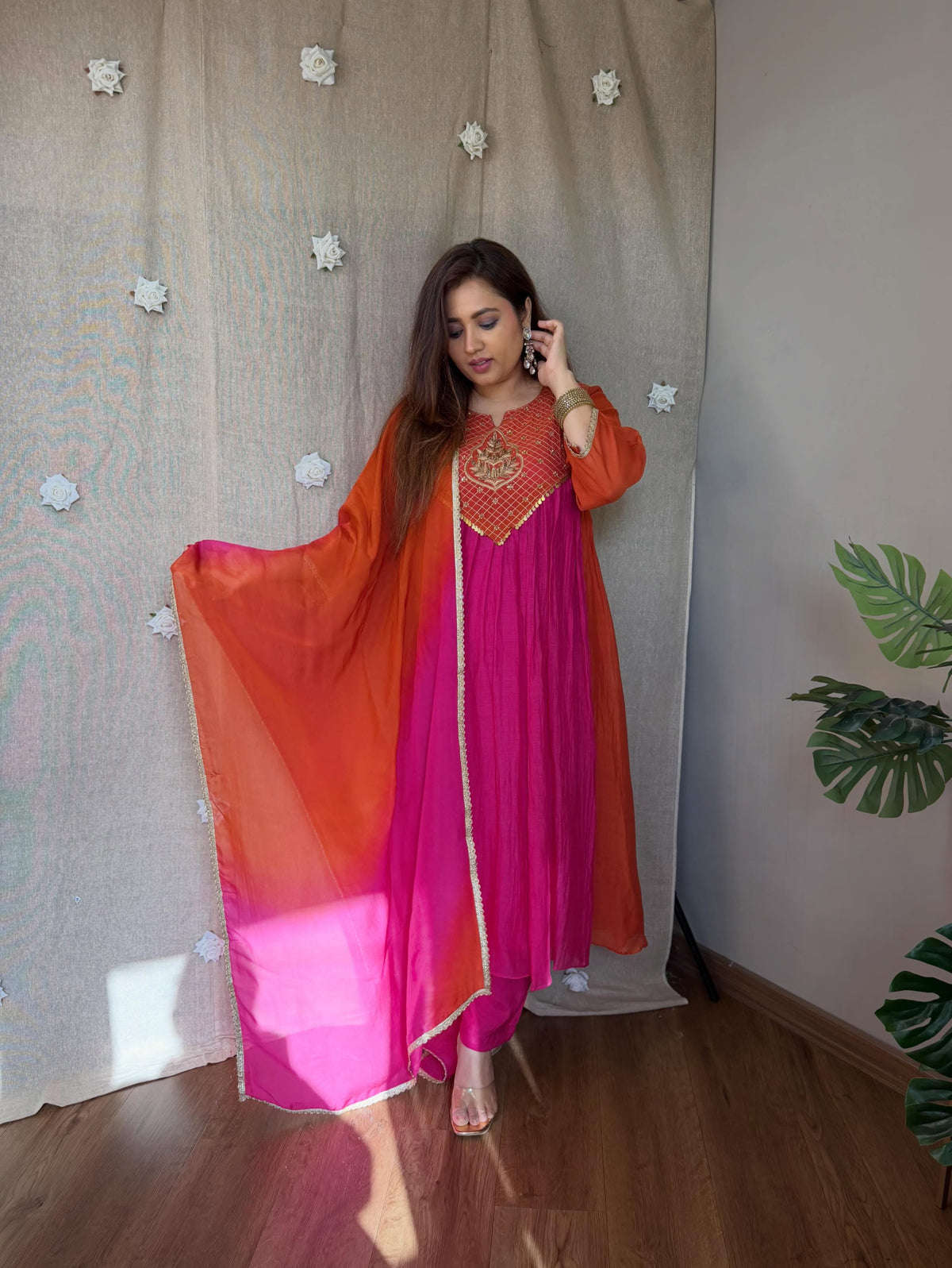 Premium Festive Anarkali Set Suit