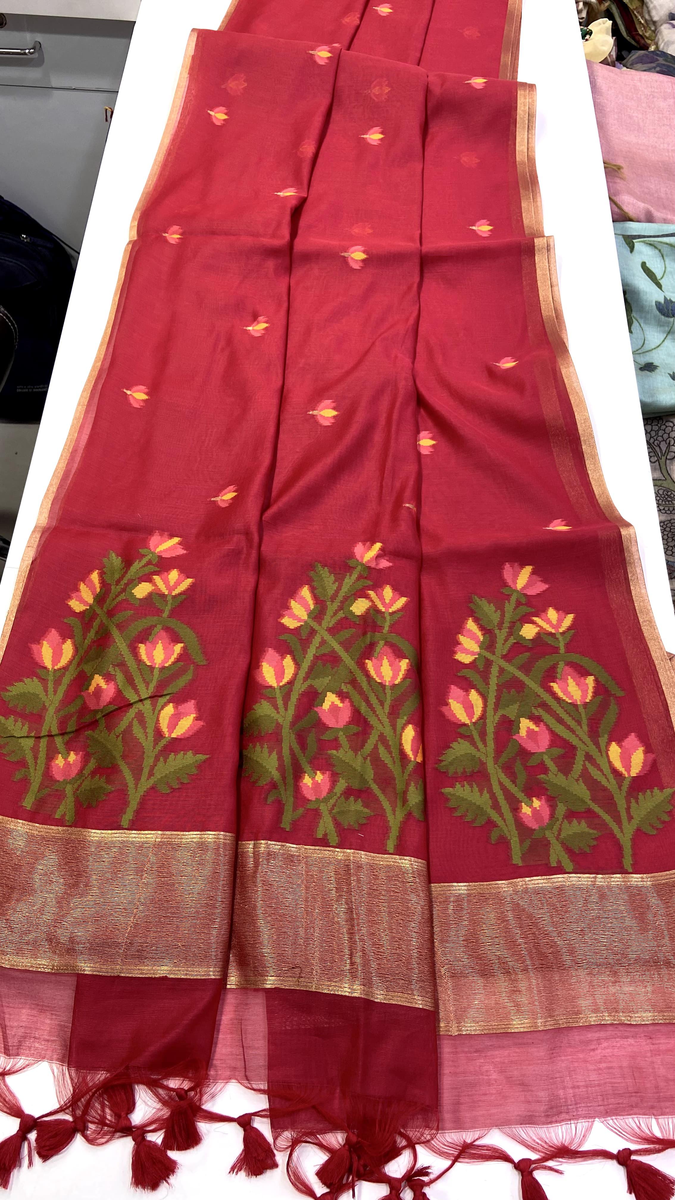 Summer Special Jamdani Weaving saree