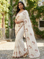 Amroz Star Georgette Saree