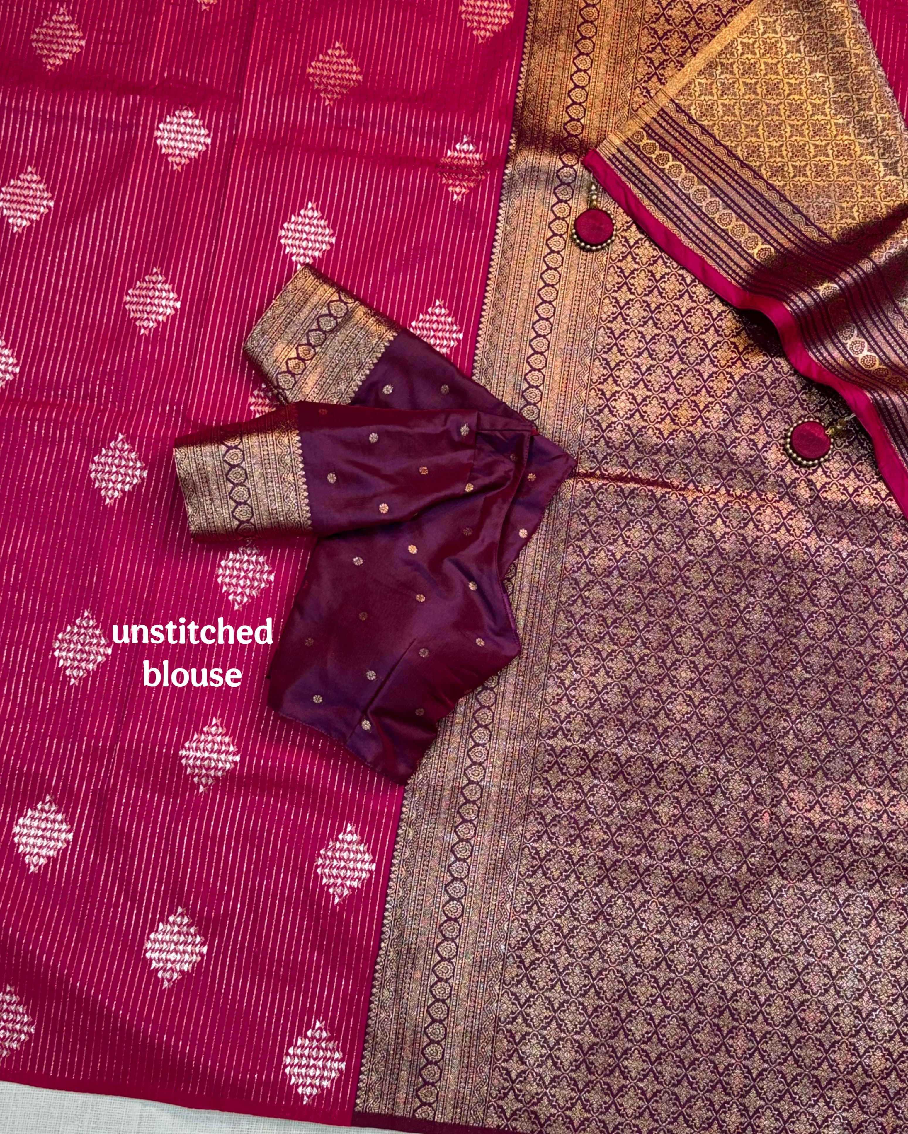 Saanvi Banarasi Silk Saree