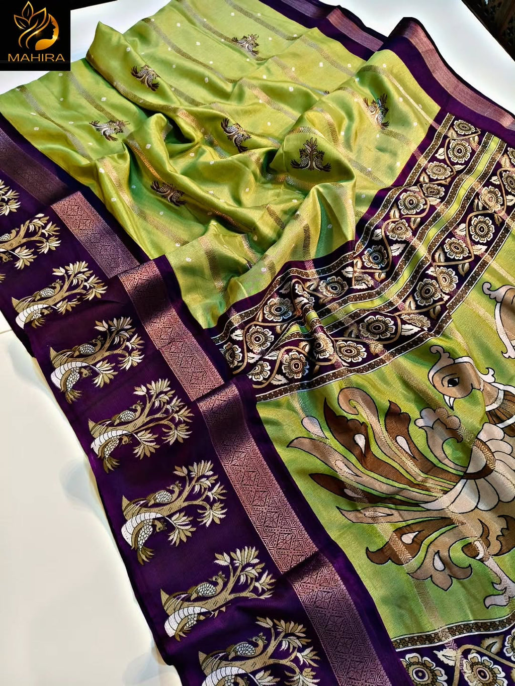 Premium Semi Viscose silk Fabric Saree