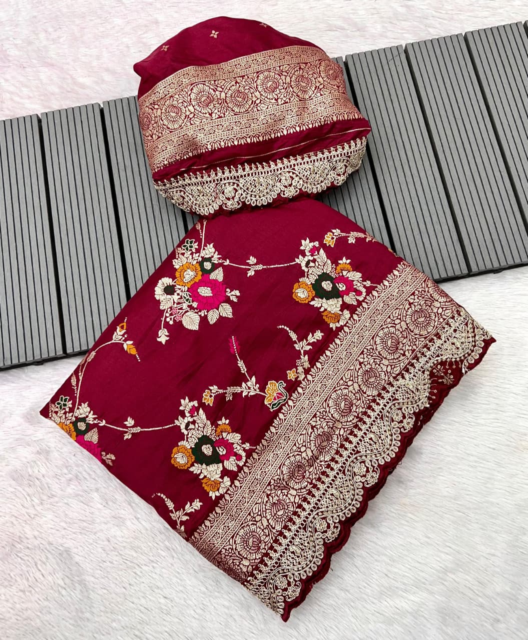 Pure Khadi Dola Saree