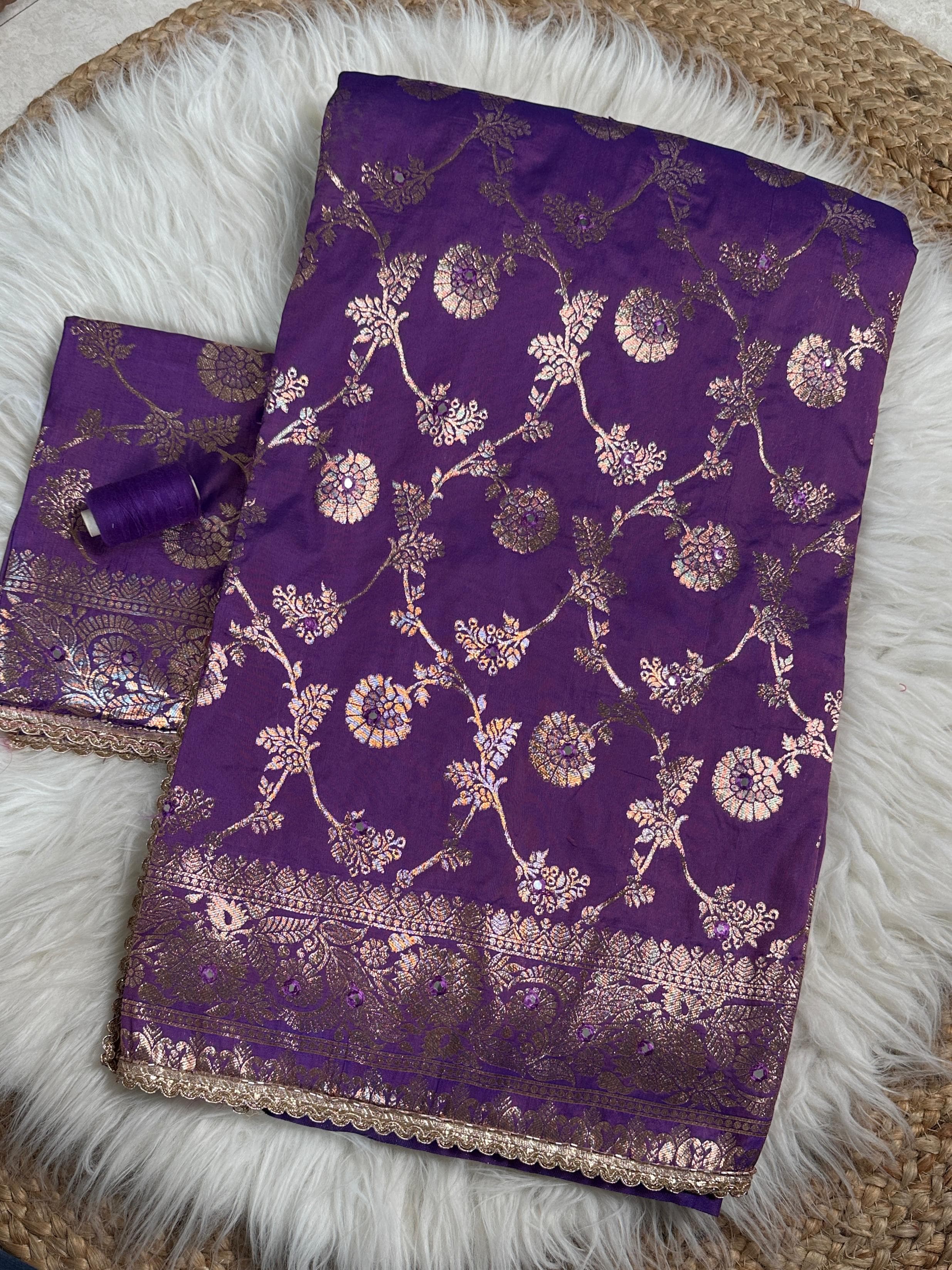 Madhvi Tai Banarasi Silk Saree