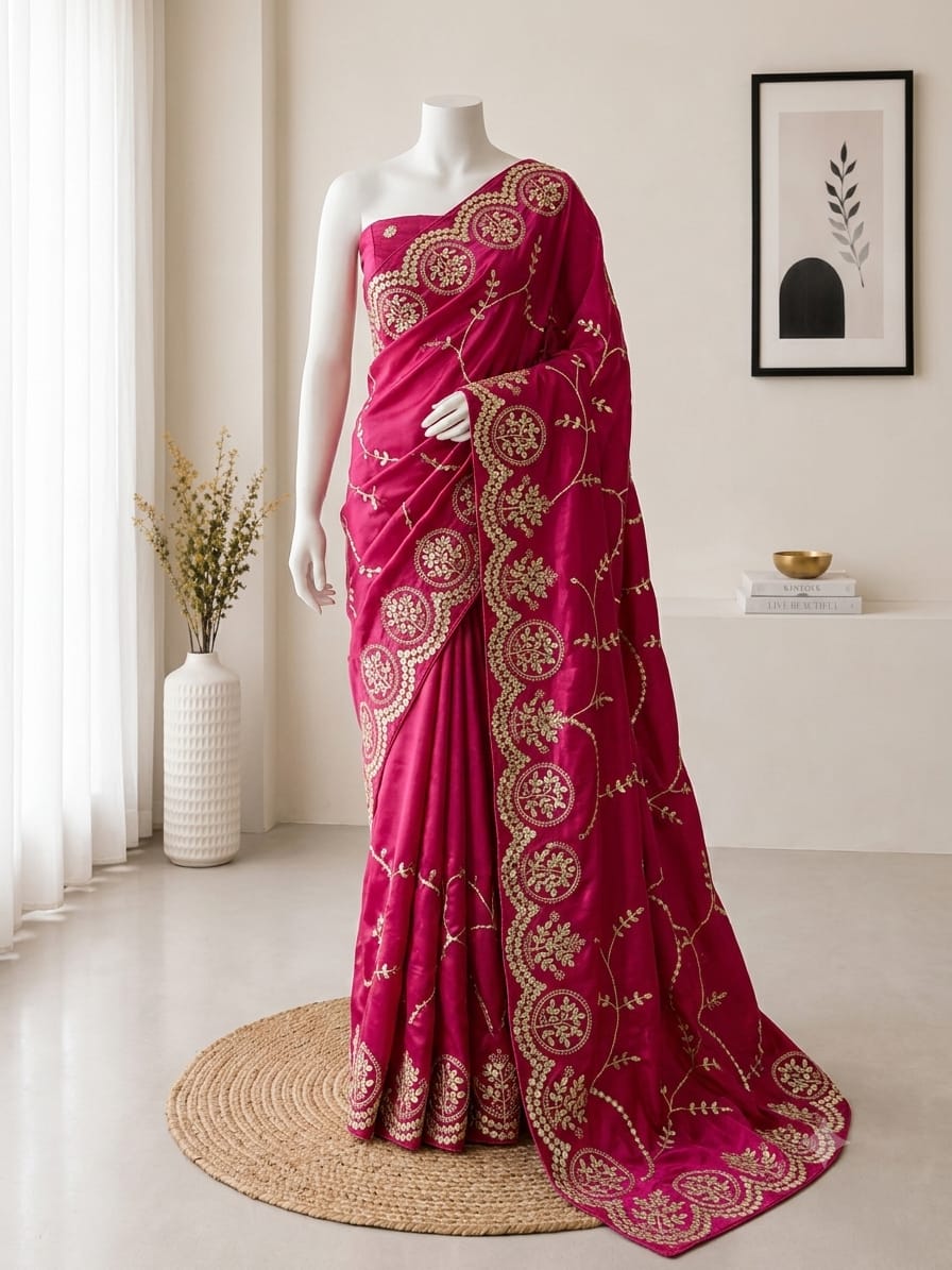 Soft Shine Ho Silk Saree